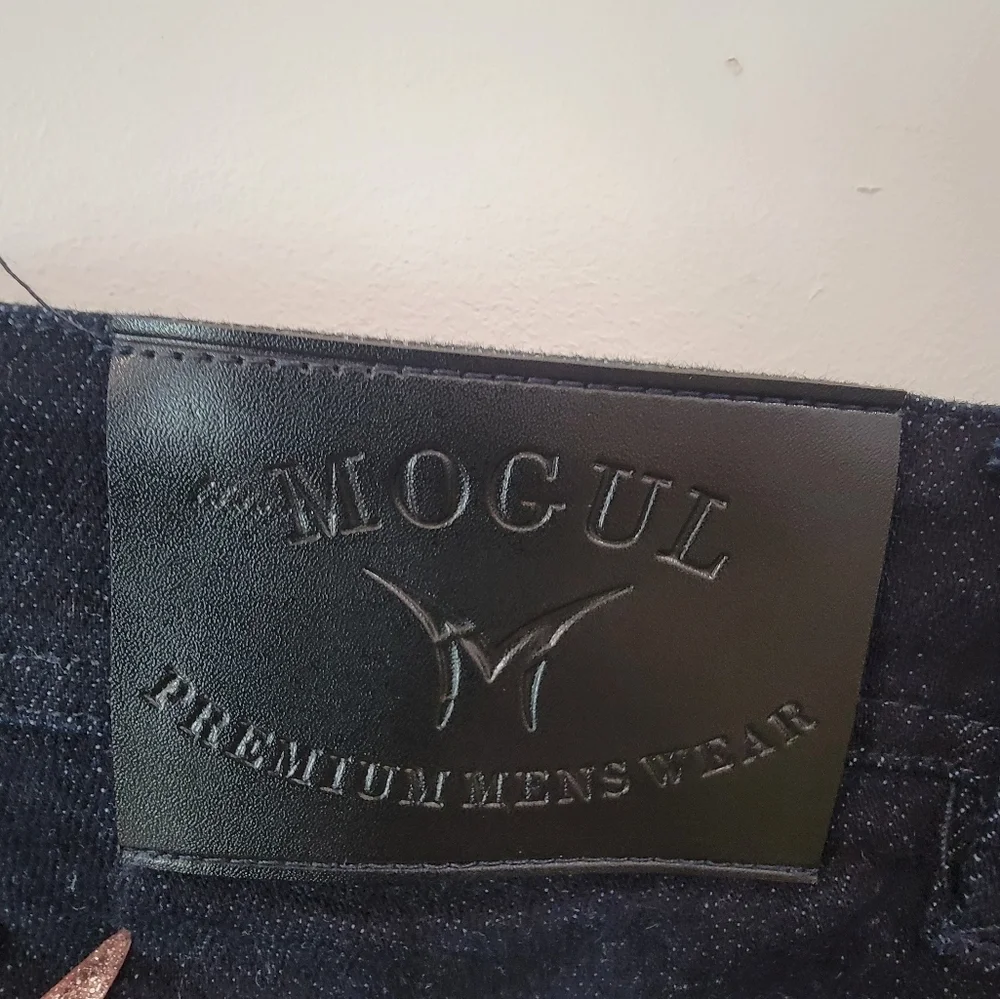 Mens Mogul Blue Denim Jeans Size 42 New W/Tags